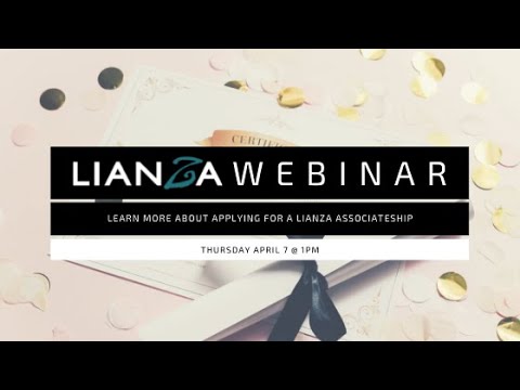 LIANZA Webinar – Learn more about applying for a LIANZA Associateship