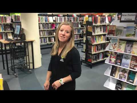 Michael Petherick in an #NZCYA Books Alive event with LIANZA