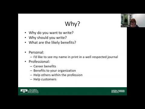 Turning your conference presentation into a paper