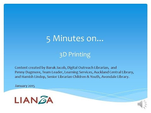 5 Minutes on 3D Printing