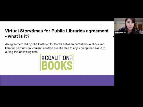 LIANZA Virtual Storytimes Webinar