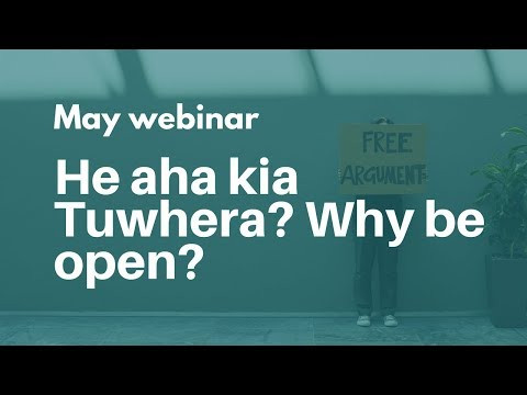 May webinar on why open access is important