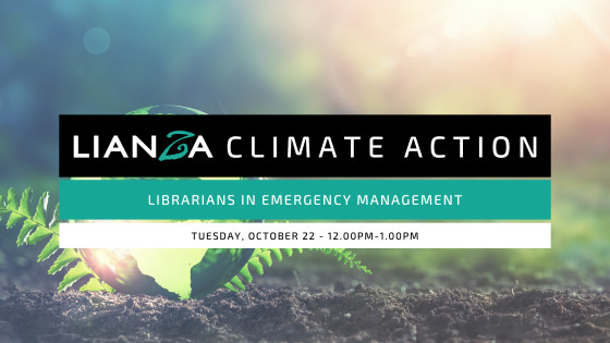 LIANZA Climate Action - Librarians in emergency management